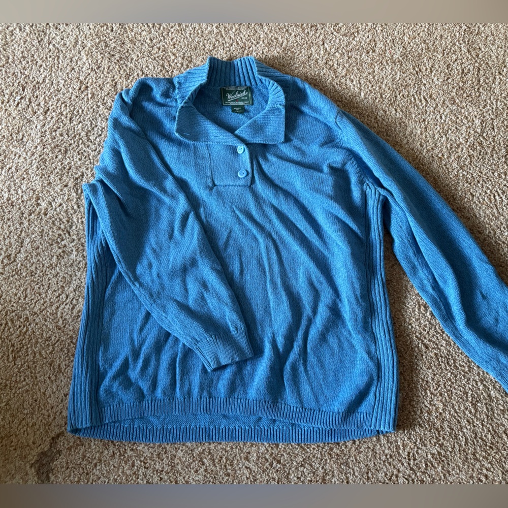 Women’s WoolRich Quarter Button Sweater